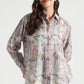 Pastel Floral Printed Viscose Shirt - Fabravaa