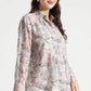 Pastel Floral Printed Viscose Shirt - Fabravaa