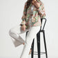 Multicolor Floral Print Viscose Shirt - Fabravaa