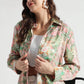 Multicolor Floral Print Viscose Shirt - Fabravaa