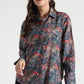 Multicolor Paisley Print Viscose Shirt - Fabravaa
