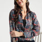 Multicolor Paisley Print Viscose Shirt - Fabravaa