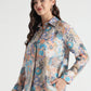 Pastel Floral Viscose Casual Shirt - Fabravaa