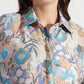 Pastel Floral Viscose Casual Shirt - Fabravaa