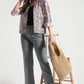 Plum Botanical Printed Casual Shirt - Fabravaa