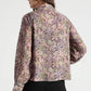 Muted Olive Leaf Print Viscose Shirt - Fabravaa