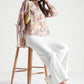 Pastel Garden Bloom Printed Viscose Shirt - Fabravaa