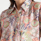 Pastel Garden Bloom Printed Viscose Shirt - Fabravaa