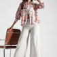 Muted Tropics Abstract Leaf Shirt - Fabravaa
