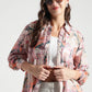 Muted Tropics Abstract Leaf Shirt - Fabravaa