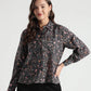 Black Midnight Meadow Floral Shirt - Fabravaa