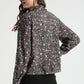 Black Midnight Meadow Floral Shirt - Fabravaa