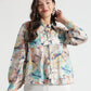 White Tropical Whisper Button-Down Shirt - Fabravaa