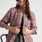 Autumn Bloom Button-Down Shirt - Fabravaa