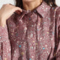 Autumn Bloom Button-Down Shirt - Fabravaa