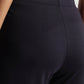 Midnight Black Tencel Slim Fit Pants - Fabravaa