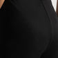 Black Tencel Wide-Leg Comfort Pants - Fabravaa