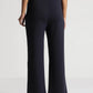 Navy Tencel Wide-Leg Everyday Pants - Fabravaa