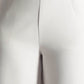 Off-White Cropped Wide-Leg Comfort Pants - Fabravaa