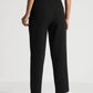 Black High-Rise Cropped Pants - Fabravaa