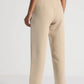 Beige StretchFit High-Rise Cropped Pants - Fabravaa