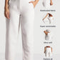 Off-White Ultra Stretch Cropped Trousers - Fabravaa