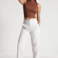 Off-White Ultra Stretch Cropped Trousers - Fabravaa