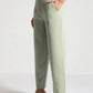 Sage Green StretchFit Cropped Pants - Fabravaa