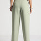Sage Green StretchFit Cropped Pants - Fabravaa